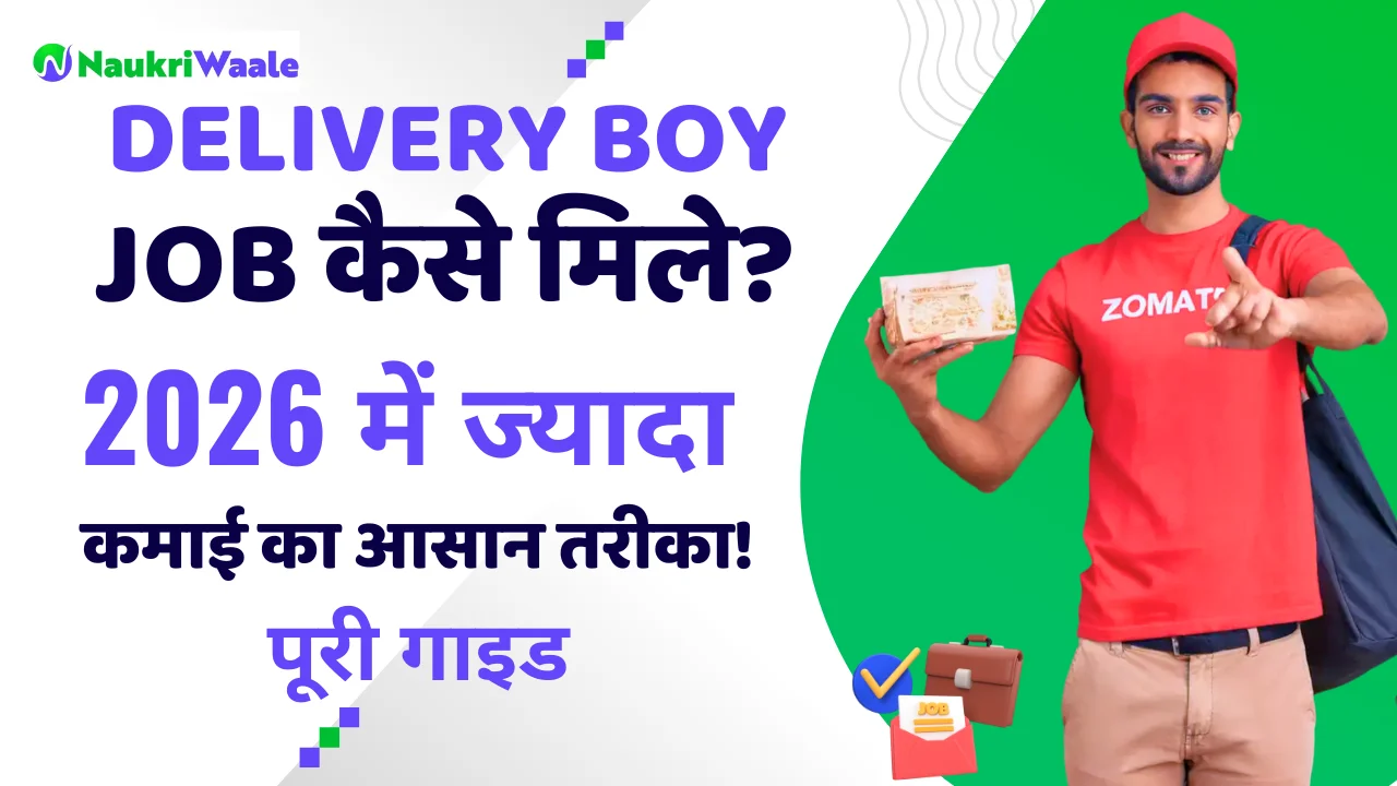 Delivery Boy job kaise mile